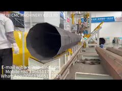 Lasmachine met hoge mast