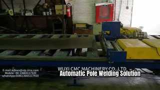 op lengte gesneden machine voor de productie van lichtmasten