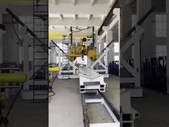 Rondleiding door de fabrieksworkshop | CNC-pool-shut-las- en richtmachine