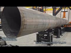 Verstelmachine voor het rechtzetten van hoogmasten