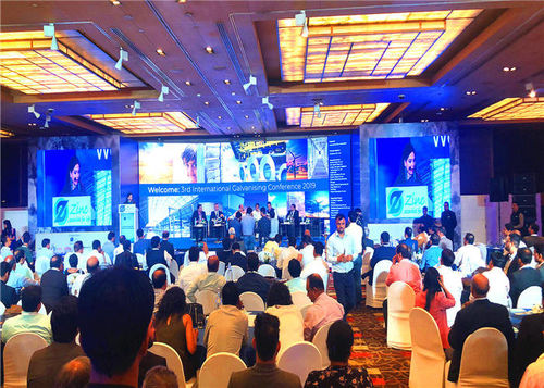 Latest company news about Deelgenomen aan de 3e internationale galvaniseringsconferentie in Delhi, India.
