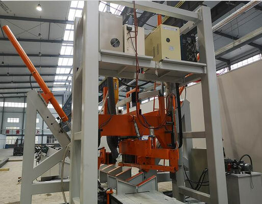 Kwaliteit  HM2500/12000 Shut Welding Machine For High Mast / Mono Pole / Communication Pole fabriek