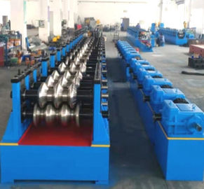 kwaliteit  Three Waves 2.5mm Guardrail Roll Forming Machine fabriek