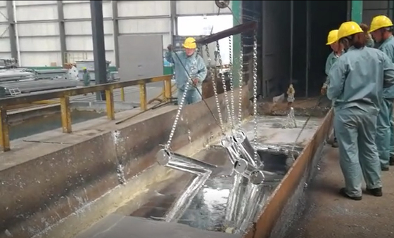 De Hete Onderdompeling die van hoge snelheidscustomizd de Productielijn van de Lijnbuis galvaniseren