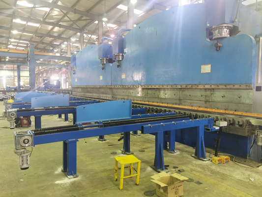 600T/6500mm Elektrische Hydraulische CNC Tandem Press Brake Voor Buigen van Stalen Platen