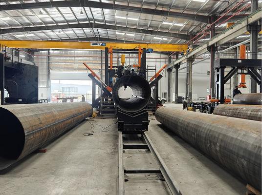 Maximaal diameter 2200 mm Hoogmast en monopool naad lassen machine