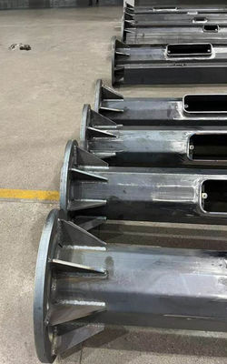 Robot basisplaat en flens lassen machine