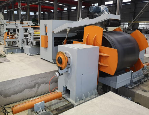 Snijmachine voor het snijden van stalen spoelen 6 x 1600 Economisch snijmachine