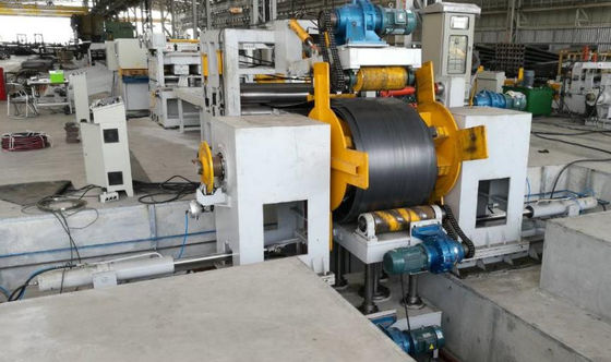 Snijmachine voor het snijden van stalen spoelen 6 x 1600 Economisch snijmachine