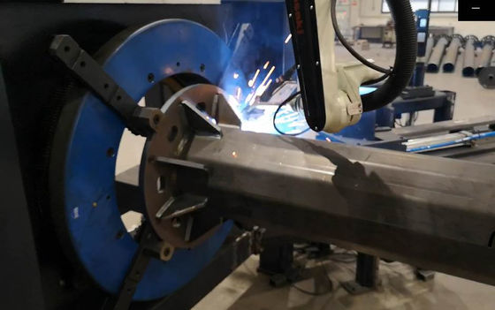 Robotbasis plaat lassen machine model RW-120/300