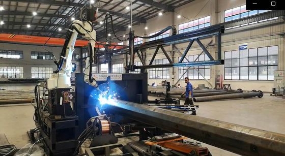 Robotbasis plaat lassen machine model RW-120/300