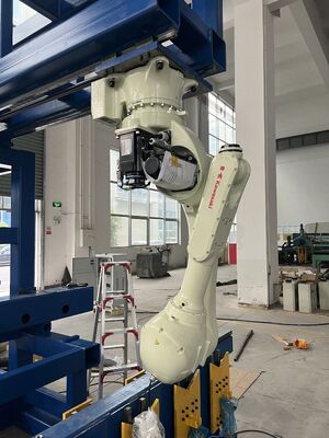 Wit Geautomatiseerd Robotachtig Robotachtig de Laserlassen van de Lassenmachine