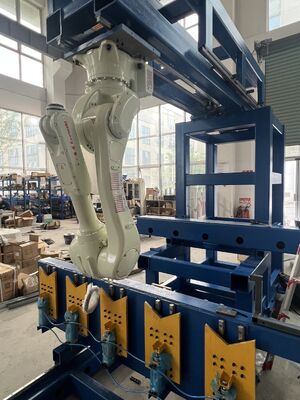 Wit Geautomatiseerd Robotachtig Robotachtig de Laserlassen van de Lassenmachine