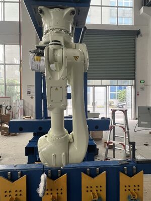 Wit Geautomatiseerd Robotachtig Robotachtig de Laserlassen van de Lassenmachine