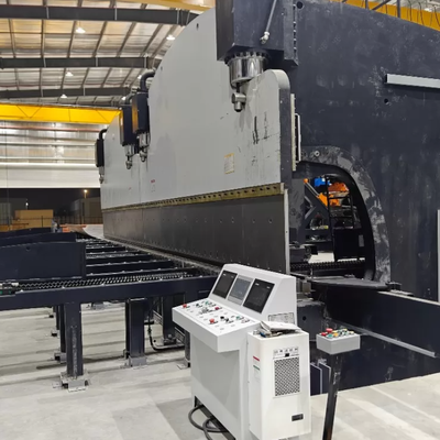 400 ton CNC-hydraulische kantbank met 8000 mm werklengte en DELEM DA53T-bediening