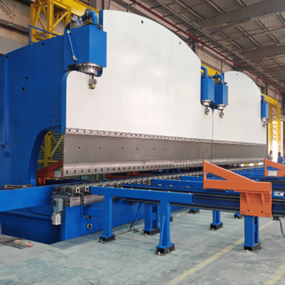 CNC tandem hydraulische persrem met 2X1200 ton werkkracht en 2X6250 mm tafellengte voor een lange levensduur