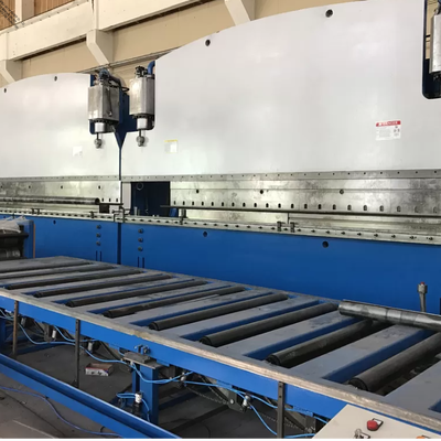 CNC Tandem Hydraulische persrem met 320 ton arbeidskracht en 6000 mm tafellengte met DELEM DA53T CNC-systeem
