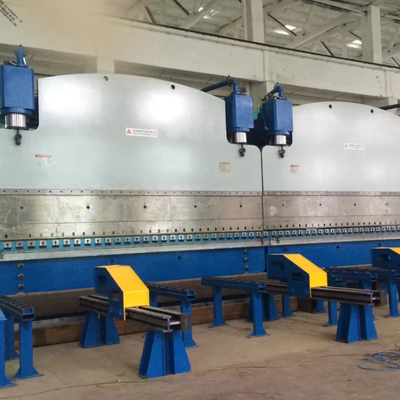 CNC Tandem Hydraulische persrem met 320 ton arbeidskracht en 6000 mm tafellengte met DELEM DA53T CNC-systeem