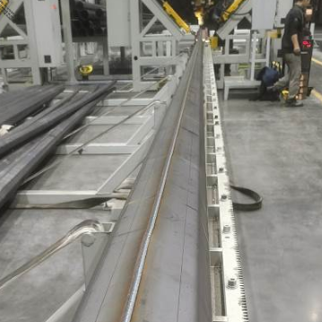 CNC-poolgesloten lasmachine | 12 m Pulse MIG-straatlantaarnpaallasmachine