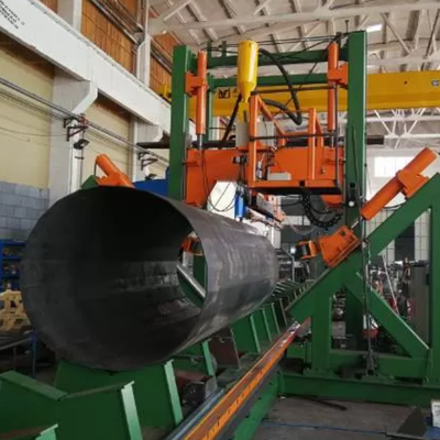 Diameterbereik 500~2500mm,5G paal, monopool, hoogmast paal gesloten lasmachine