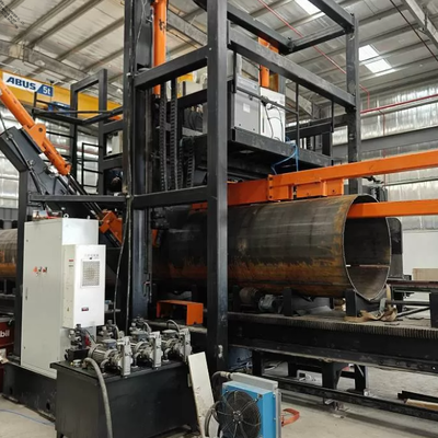 Dubbele Boog Meerstrengige Ondergedompelde Boog CNC Paal Sluit Lasmachine Voor 14m Diameter 1.9m Stalen Paal