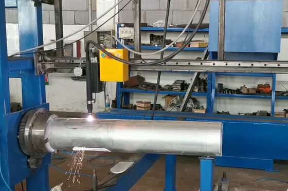 Aluminium achthoekige en kegelvormige lichtpool deur snijmachine