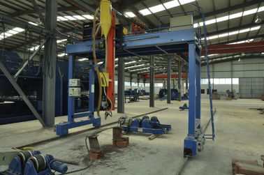 Hoge efficiëntie Light Pole Machine, High Mast Gantry Lasmachine voor grote pijp / buis