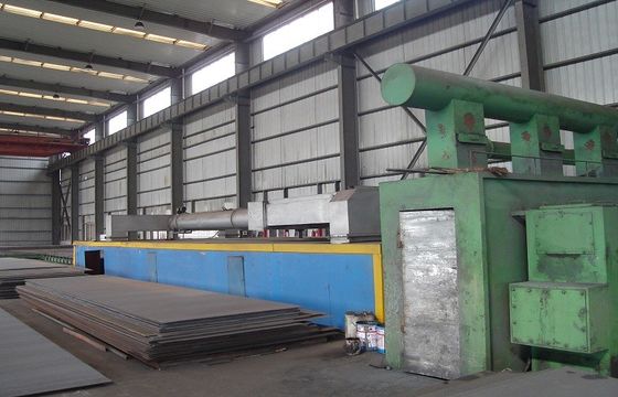 Aangepaste 75kw Kleine schot het vernietigen machine, de machines van de staaloppervlaktereiniging