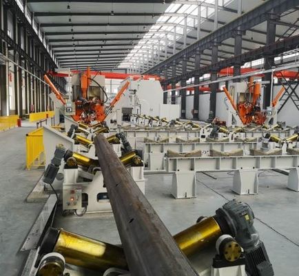Maximale diameter 500 mm 12000 mm Lichte paal gesloten lasmachine voor 5G-communicatie paal