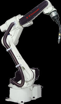 HET LASSEN VAN DE ROBOTGRONDPLAAT EN MACHINE VAN DE DEUR DE SCHERPE COMBINATIE